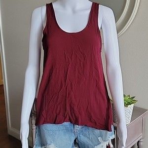 ASTR Oversized High Low Tank xs